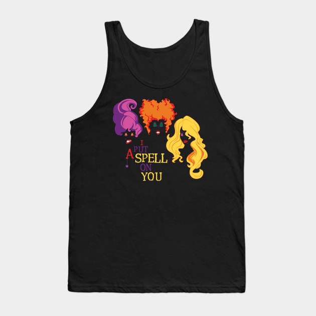 Sanderson Sisters Spell Tank Top by ChristopherDesigns